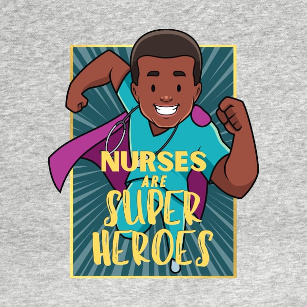 Nurses are superheroes by Clutterbooke